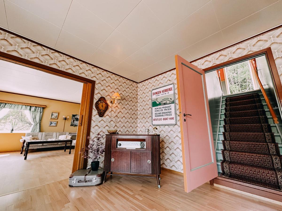 Svingen Guesthouse - Panoramic Fjord Views In ฟลอม ภายนอก รูปภาพ